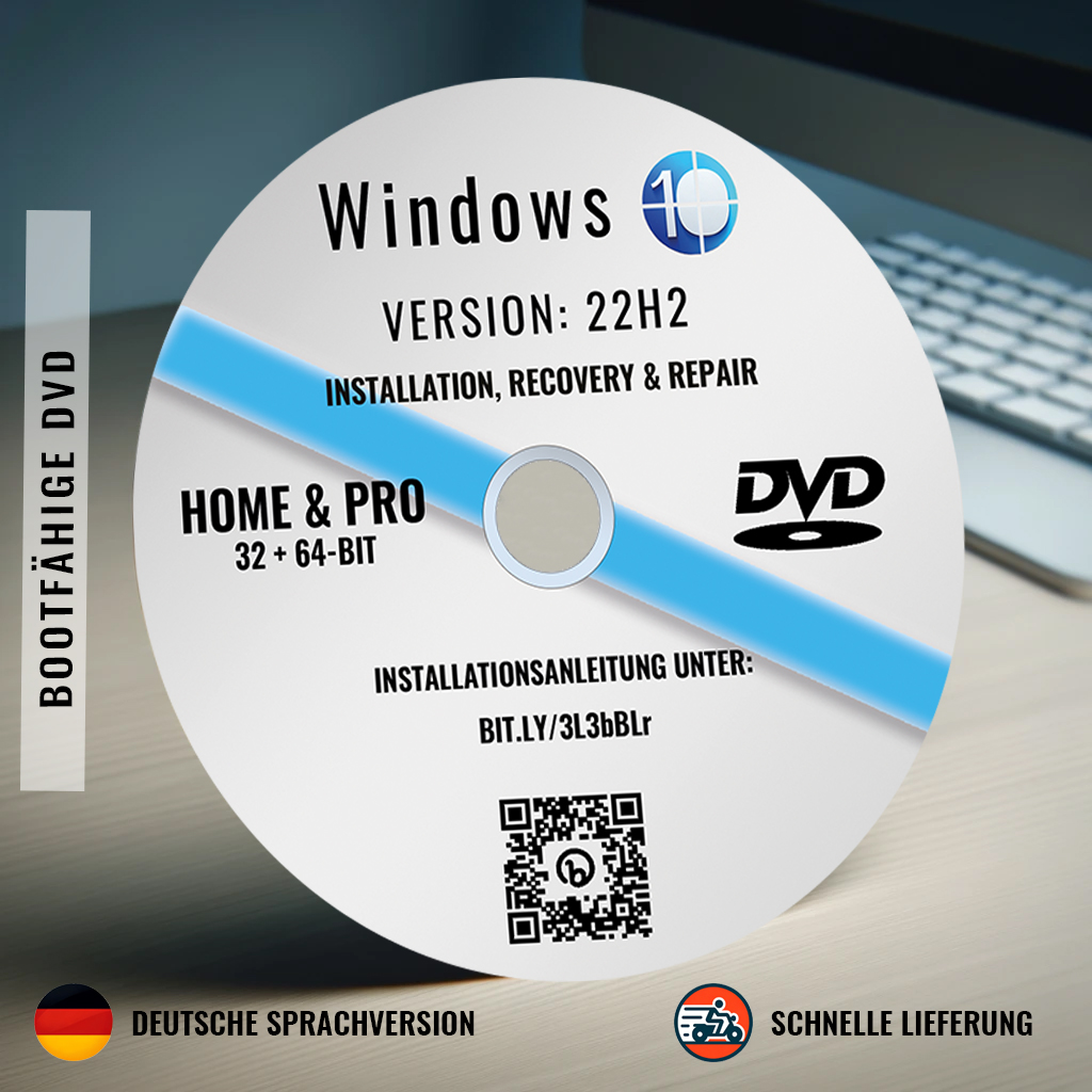 Windows 10 Installations DVD